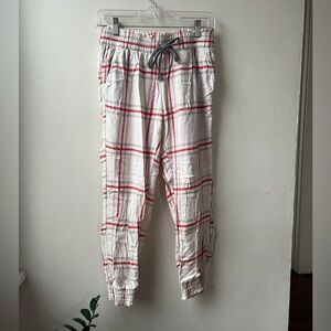 Aerie Plaid Jogger Pajama Pants